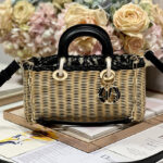 Christian Dior Lady d-Joy Micro Bag Apricot
